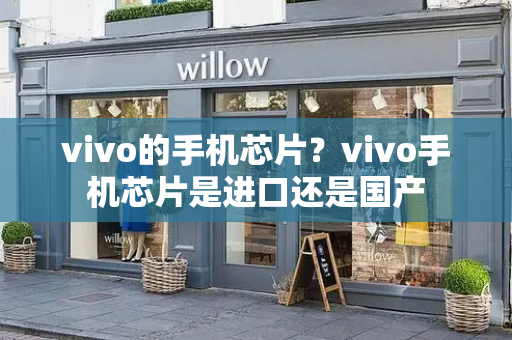 vivo的手机芯片？vivo手机芯片是进口还是国产-第1张图片-星选测评
