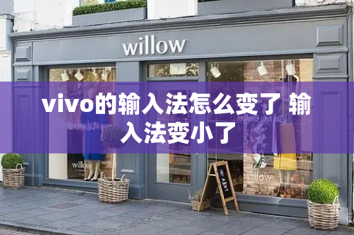 vivo的输入法怎么变了 输入法变小了