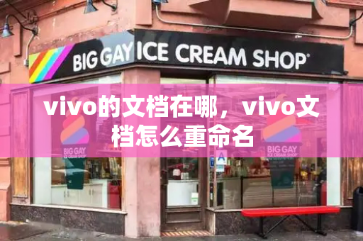 vivo的文档在哪，vivo文档怎么重命名-第1张图片-星选测评