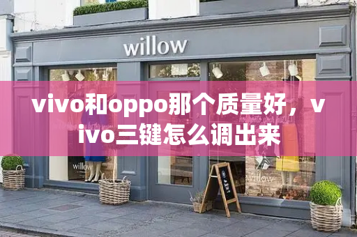 vivo和oppo那个质量好，vivo三键怎么调出来