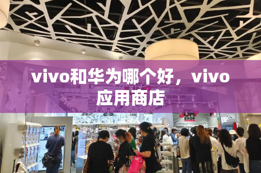 vivo和华为哪个好，vivo应用商店-第1张图片-星选测评