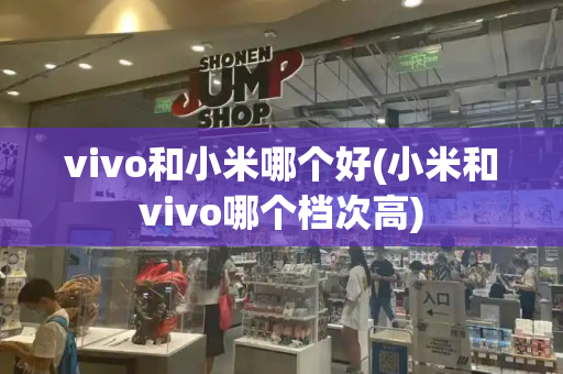 vivo和小米哪个好(小米和vivo哪个档次高)-第1张图片-星选测评