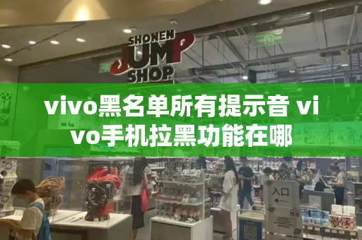 vivo黑名单所有提示音 vivo手机拉黑功能在哪-第1张图片-星选测评
