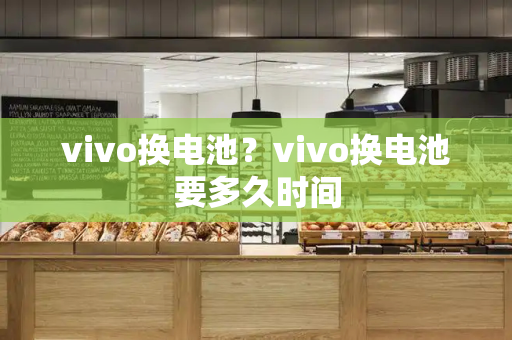 vivo换电池？vivo换电池要多久时间