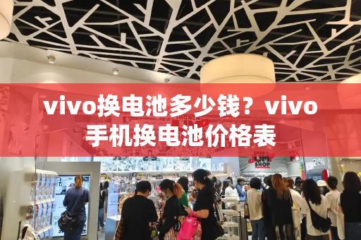 vivo换电池多少钱？vivo手机换电池价格表