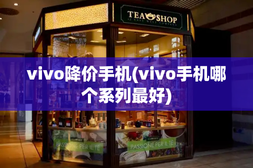 vivo降价手机(vivo手机哪个系列最好)
