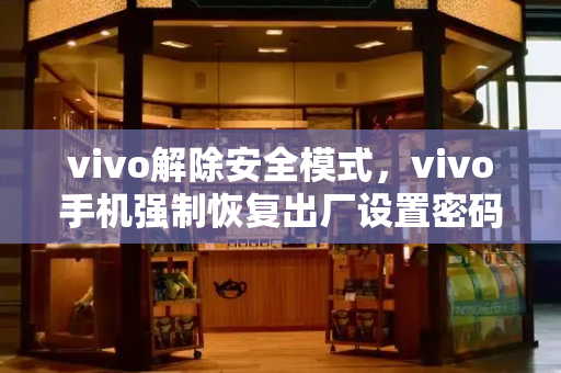 vivo解除安全模式，vivo手机强制恢复出厂设置密码-第1张图片-星选测评