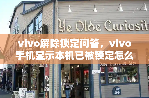 vivo解除锁定问答，vivo手机显示本机已被锁定怎么办-第1张图片-星选测评
