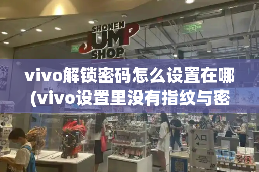 vivo解锁密码怎么设置在哪(vivo设置里没有指纹与密码)
