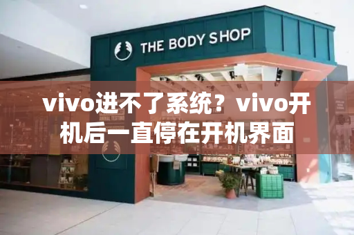 vivo进不了系统？vivo开机后一直停在开机界面