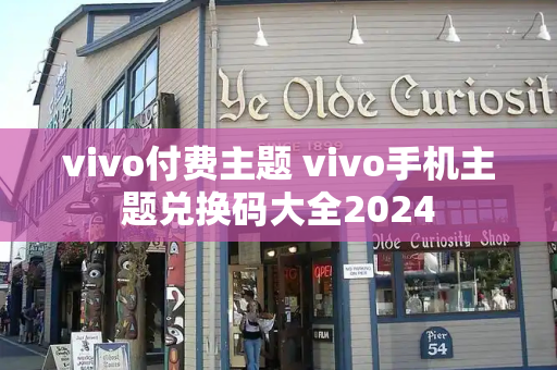 vivo付费主题 vivo手机主题兑换码大全2024-第1张图片-星选测评
