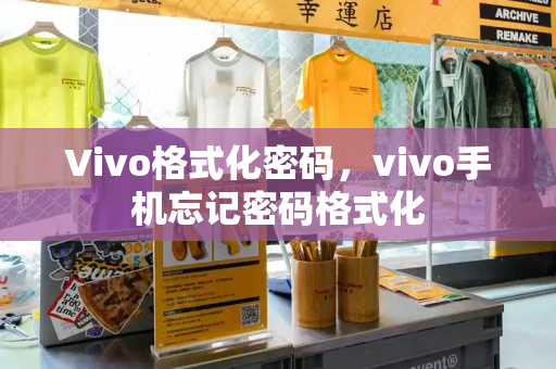 Vivo格式化密码，vivo手机忘记密码格式化