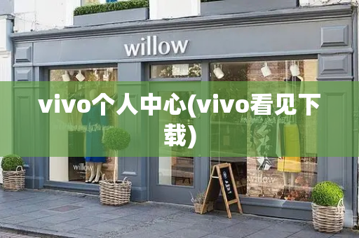 vivo个人中心(vivo看见下载)-第1张图片-星选测评