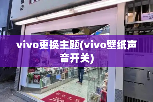 vivo更换主题(vivo壁纸声音开关)-第1张图片-星选测评