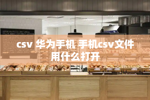 csv 华为手机 手机csv文件用什么打开-第1张图片-星选测评