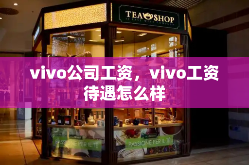 vivo公司工资，vivo工资待遇怎么样-第1张图片-星选测评