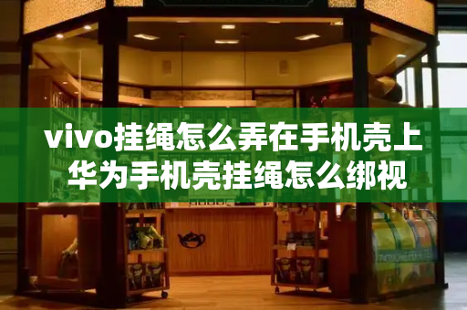 vivo挂绳怎么弄在手机壳上 华为手机壳挂绳怎么绑视频-第1张图片-星选测评