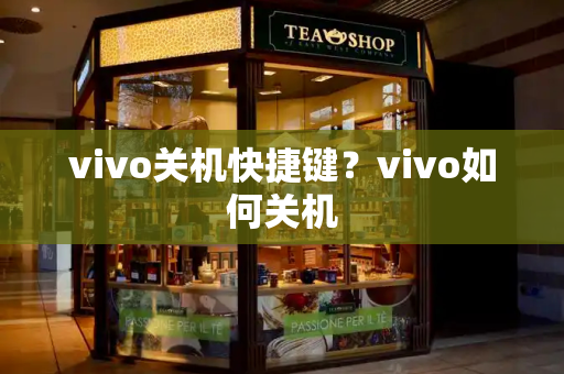 vivo关机快捷键？vivo如何关机-第1张图片-星选测评