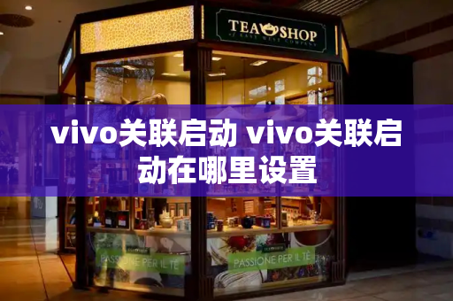 vivo关联启动 vivo关联启动在哪里设置