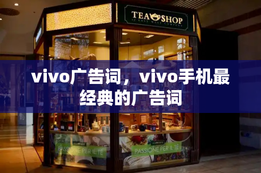 vivo广告词，vivo手机最经典的广告词-第1张图片-星选测评