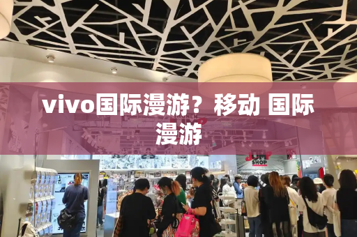 vivo国际漫游？移动 国际漫游