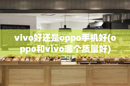 vivo好还是oppo手机好(oppo和vivo哪个质量好)