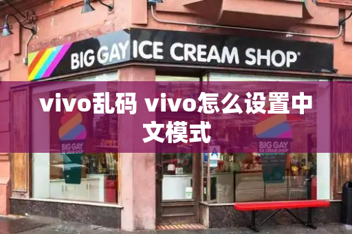 vivo乱码 vivo怎么设置中文模式