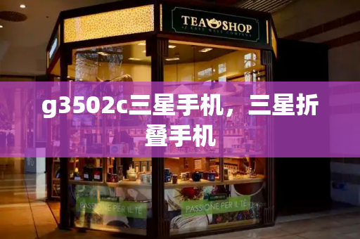 g3502c三星手机，三星折叠手机-第1张图片-星选测评