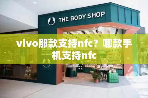 vivo那款支持nfc？哪款手机支持nfc-第1张图片-星选测评
