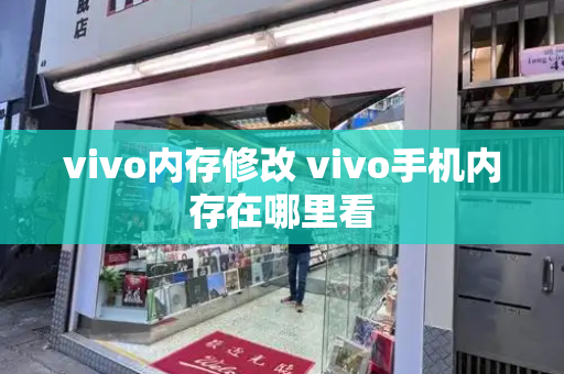 vivo内存修改 vivo手机内存在哪里看