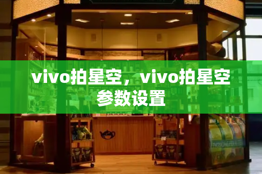 vivo拍星空，vivo拍星空参数设置-第1张图片-星选测评