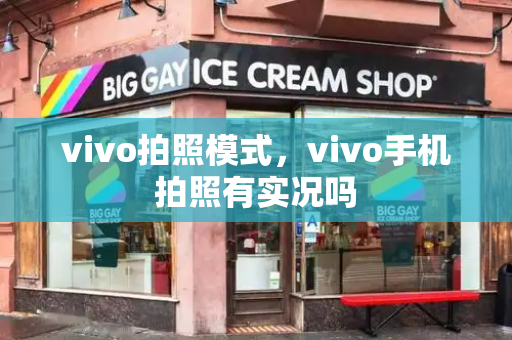 vivo拍照模式，vivo手机拍照有实况吗