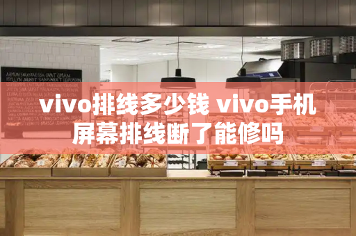 vivo排线多少钱 vivo手机屏幕排线断了能修吗