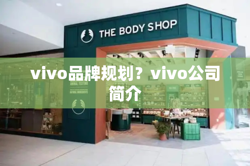 vivo品牌规划？vivo公司简介