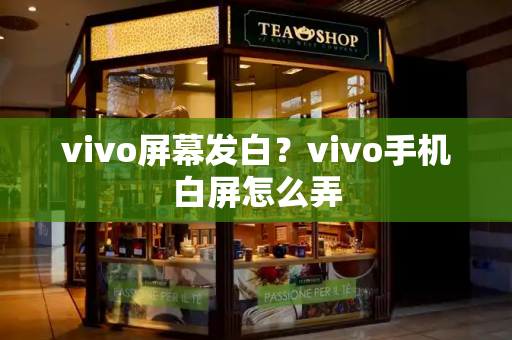 vivo屏幕发白？vivo手机白屏怎么弄-第1张图片-星选测评