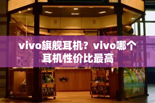 vivo旗舰耳机？vivo哪个耳机性价比最高