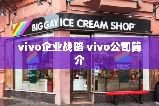 vivo企业战略 vivo公司简介
