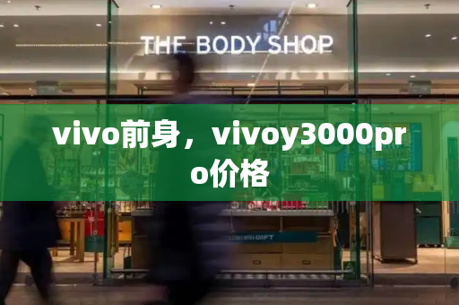vivo前身，vivoy3000pro价格-第1张图片-星选测评