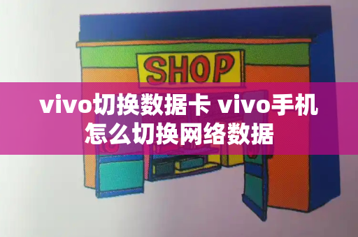 vivo切换数据卡 vivo手机怎么切换网络数据