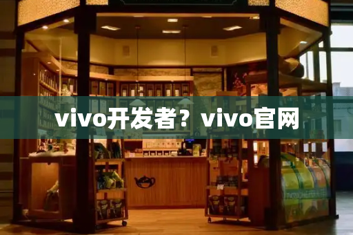 vivo开发者？vivo官网