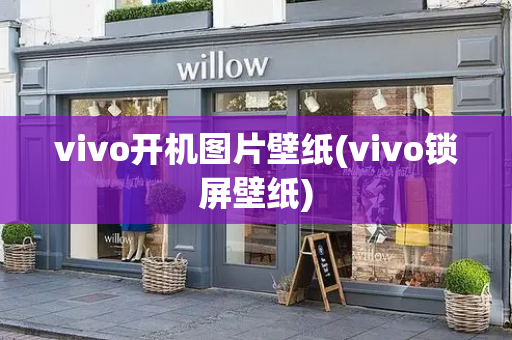 vivo开机图片壁纸(vivo锁屏壁纸)