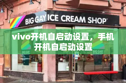 vivo开机自启动设置，手机开机自启动设置
