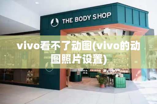 vivo看不了动图(vivo的动图照片设置)