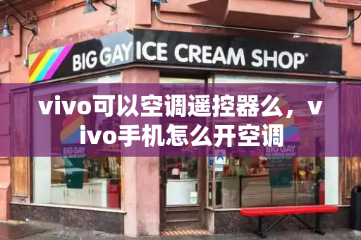 vivo可以空调遥控器么，vivo手机怎么开空调-第1张图片-星选测评