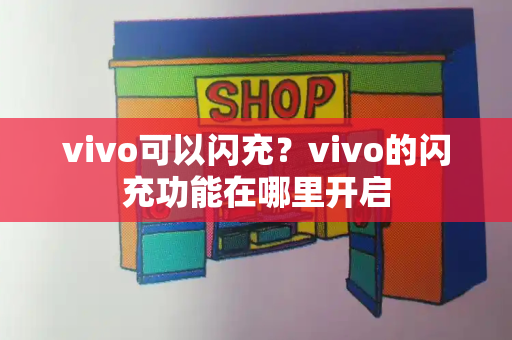 vivo可以闪充？vivo的闪充功能在哪里开启-第1张图片-星选测评