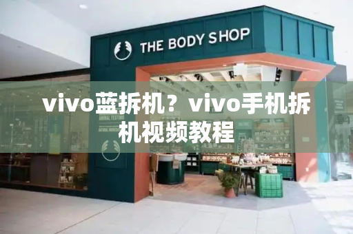 vivo蓝拆机？vivo手机拆机视频教程