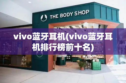 vivo蓝牙耳机(vivo蓝牙耳机排行榜前十名)