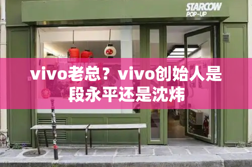 vivo老总？vivo创始人是段永平还是沈炜-第1张图片-星选测评