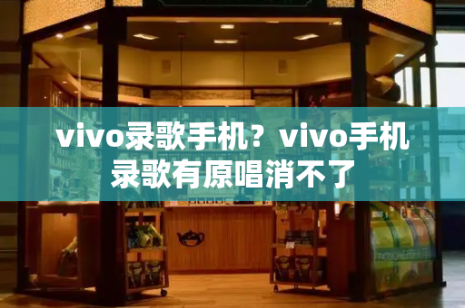 vivo录歌手机？vivo手机录歌有原唱消不了