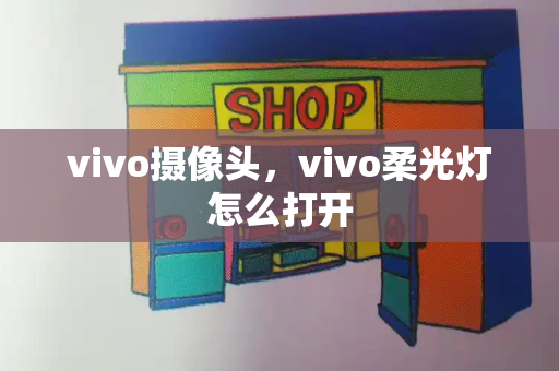 vivo摄像头，vivo柔光灯怎么打开